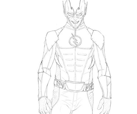 Learn how to draw the flash cartoon! reverse flash (drawing) | The Flash Amino