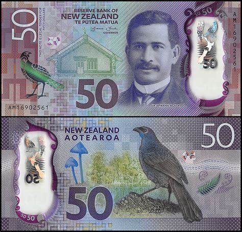 The new zealand dollar also circulates in the cook islands, niue, tokelau, and the pitcairn islands. Banknote World Educational > New Zealand > New Zealand 50 ...