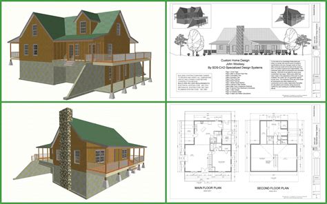 1 square foot (sqft) is equal to 0.09290304 square meter (sqm). Cabin Plans and Designs | Cabin plans, Log home floor ...