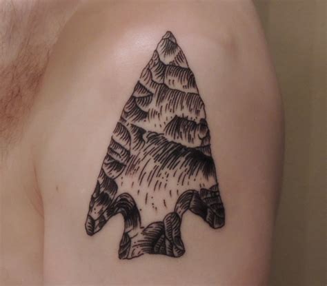 120 n lbj dr, san marcos, tx 78666, usa. Stone spear point by Mark - Classic Tattoo, San Marcos ...