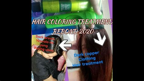 Although it may be tempting, don't shampoo and style your hair the day of your color appointment. HAIR COLORING TREATMENT - YouTube