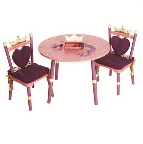 Do you want a stylish kids chair that coordinates with your decor or something fuzzy adorned with their favorite disney princesses or disney characters (thanks for the reminder disney+). Wildkin Princess Table and 2 Chair Set | Table, chairs ...