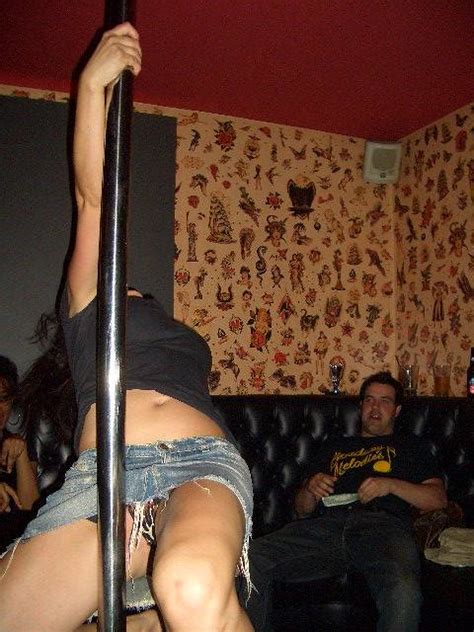 Two male strippers dancing dirty on the stage. Five Star Stripper Pole Action | Five Star Bar Chicago ...