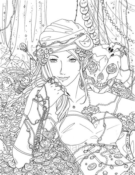 Drawing inspired by pirates of the caribbean : Pirate Treasure by Glittercandy.deviantart.com on ...