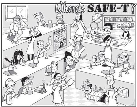 Understand the role of first aid kit in lab area. Lab Safety Cartoon Worksheet Answer Key - best worksheet