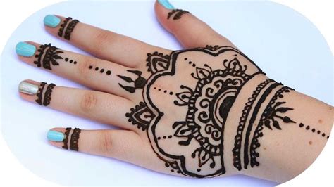 Erfahren sie hier alles über die anzucht von lotus. Henna Tutorial auf die ganze Hand | Sanny Kaur (mit ...