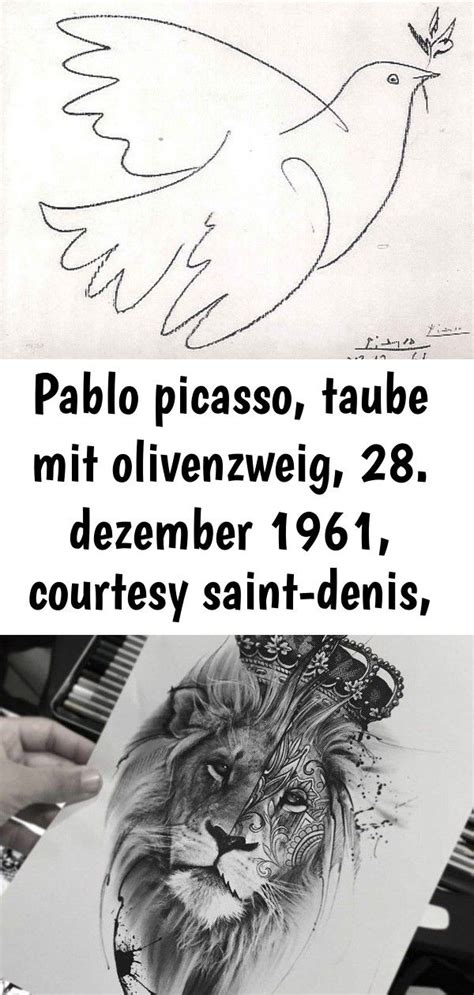 Das gleiche bild wird zur zeit vom berliner tagesspiegel angeboten. Pablo picasso, taube mit olivenzweig, 28. dezember 1961 ...