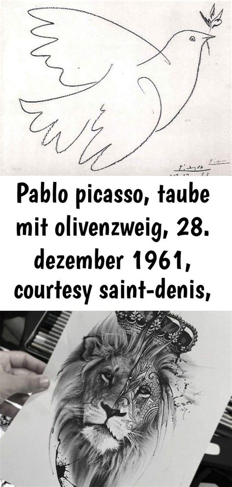 Kunstkarte picasso taube mit bunten blumen. Pablo picasso, taube mit olivenzweig, 28. dezember 1961 ...