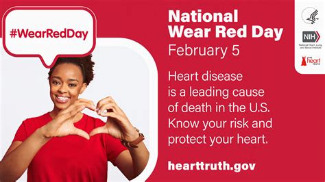 In this article, we will be looking at the list of important days & dates 2021 in detail. National Wear Red Day® | NHLBI, NIH