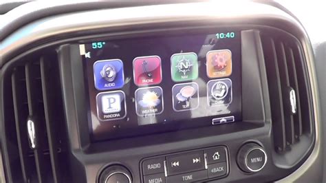 The truck came with the mylink with nav and xm. 2015 Chevy Colorado MyLink options - YouTube