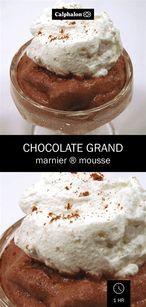 Pour réaliser ce cake marbré, l'auteur de cette recette a ajouté du grand marnier à la pâte. Chocolate Grand MarnierⓇ Mousse | Dessert recipes ...