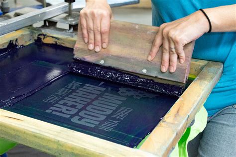 Now for something completely different! Traditional Screen Printing