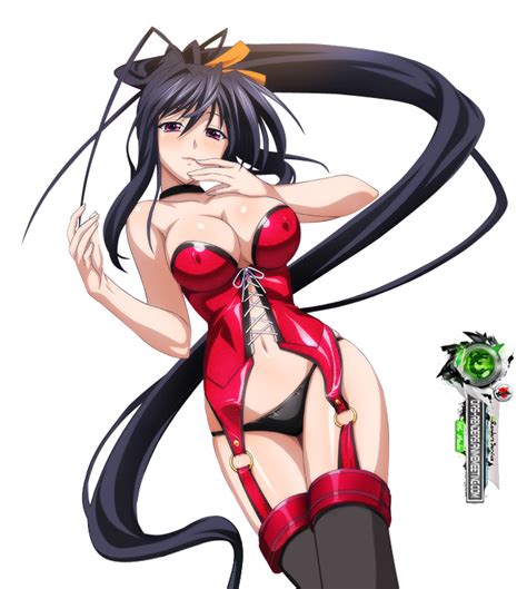 Highschool dxd got me most hooked and causing me to want a new season. Highschool DxD:Himejima Akeno Ultra Red Hot Pantsu Render ...