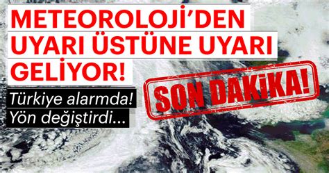 Anadolu ajansı'nda yer alan habere göre; Son Dakika Haberi | Meteoroloji'den hava durumu açıklaması ...