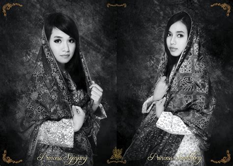 Puteri santubung yang anggun dan puteri sejinjang yang jelita itu menghampiri mereka. HAFIDZMUSA: The Legend of Princess Sejinjang & Santubong