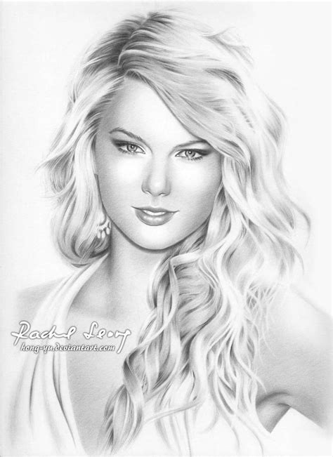 After your picture has been. Taylor Swift 14 autorstwa Hong-Yu | Taylor swift drawing ...