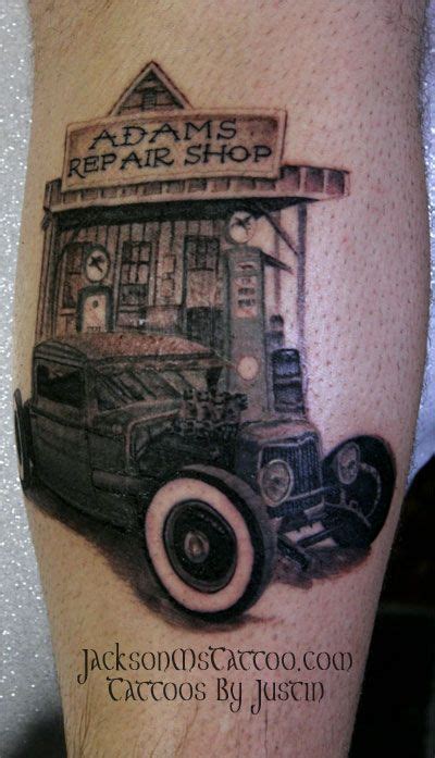 Our website provides the visitors with some great rat rod car tattoo design. Rat Rod Chevy Tattoo by Justin @Ink Injection Follow us on ...
