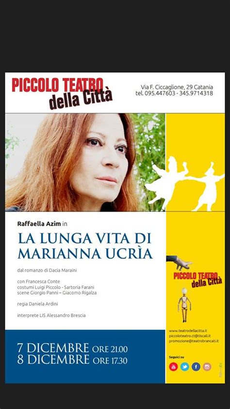 We did not find results for: La lunga vita di Marianna Ucrìa - Università di Catania ...