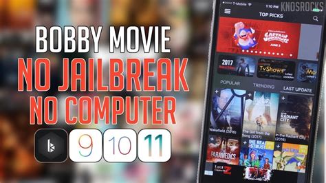 We only have to select the contents to be played and watched comfortably on our ios device, whether an iphone or ipad. NEW How To Get Bobby Movie iOS 11 - 10.3.3 9 Free NO ...