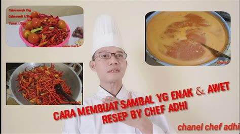 Tapi untuk resep rahasia sambal ijo rm sari bundo, ga akan dibahas disini 🙂 kan namanya rahasia, jadi ga boleh tau ya, kalau mau tau silahkan jajal sendiri ke jl.juanda no 27. Resep Sambal Dadakan Enak : Cara membuat sambel GOANG ...