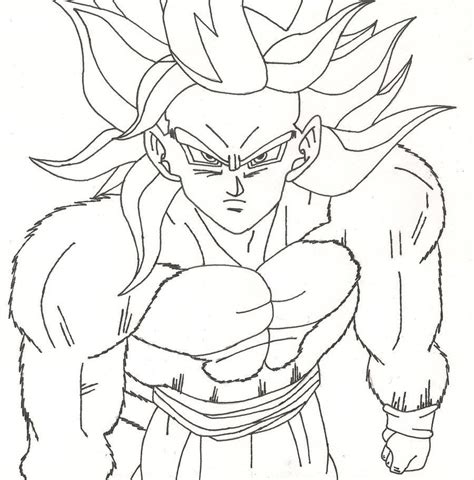 This page is for the enjoyment of fans of these wonderful characters! Dragon Ball Z Goku Super Saiyan 4 Coloring Pages ...