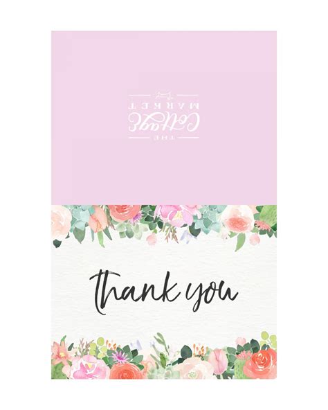 Try our products for free. free thank you cards printable - wpa.wpart.co in 2020 | Printable thank you cards