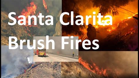 Maybe you would like to learn more about one of these? massive fire in Santa Clarita, California - YouTube