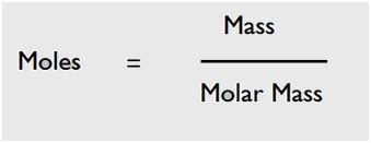 Chemistry is how we, massive human beings, can examine the minute molecules and particles in substances and objects. Molar Mass
