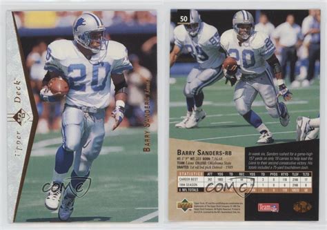 469,958 likes · 621 talking about this. 1995 SP #50 Barry Sanders Detroit Lions Football Card | eBay