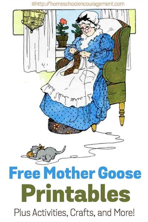 I've been doing snow activities with my preschooler and i'm excited to share with you what we've been up to! Free Mother Goose Printables plus crafts, activities, and ...