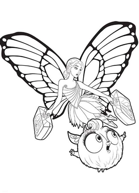 This suitcase coloring page has imagination all packed up for your child. Barbie Mariposa Bring Two Suitcase Coloring Pages : Bulk ...