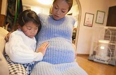 sex having japanese pregnant boys girls daughter mother stock similar
