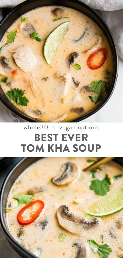It is fragrantly sweet and a little spicy, and ultimately a tasty bowl full of chicken and mushroom soup heaven! Best Ever Tom Kha Gai - Thai Coconut Soup - Healthy Little ...