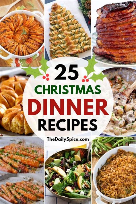 Luckily i have these 25 quick and easy dinner ideas in 20 minutes or less to make getting dinner on the table a breeze. 25 Delicious Christmas Dinner Recipes: Dinner Ideas | Easy ...