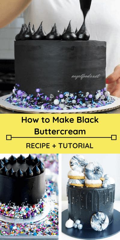 How to make a toaster oven carrot cake. How to Make Black Buttercream (Recipe + Tutorial) | How to ...