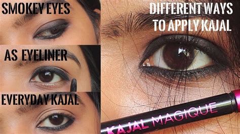 Maybe you would like to learn more about one of these? How to Apply Kajal in Different Ways | Create smokey eyes /eyeliner/ever... | How to apply ...