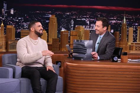 Jimmy fallon is an american comedian, television host, actor, singer, writer, and producer. Drake Interview on The Tonight Show | HipHop-N-More