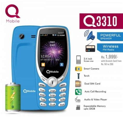 It has a 2mp rear camera and supports wifi. Q3310 Is A Cheaper Copy Of The New Nokia 3310 - Mobile And ...