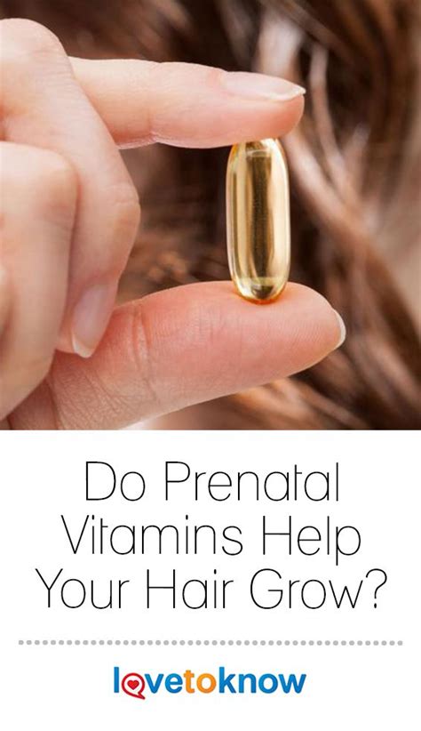 Luckily, we don't need to rely. Do Prenatal Vitamins Help Hair Grow? | Help hair grow ...