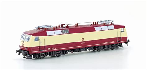 120, orient red, little trapeze, old db logo, roof serie version. LS Models 16082S DB E-Lok BR 120 Ep.4 | Menzels ...