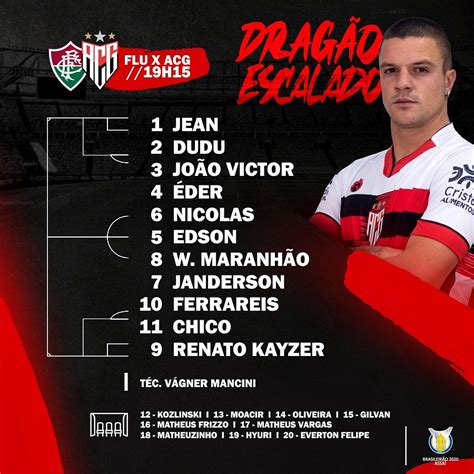 Jogos do time de atletico go: Escalações disponíveis! Confira os times de Fluminense e ...