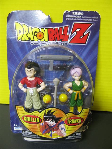 Personaggio action figure dragon ball krillin giocattolo 17 cm per bambini. Dragon Ball Z - Krillin/Trunks Action Figures | Action ...