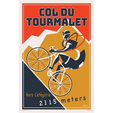 Finden sie biking cycling auf gigagünstig, die website, um preise zu vergleichen! Tourmalet 2019 | Cycling Art Print | Michael Valenti