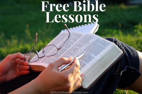 1 timothy 4:2, the conscience can be. Free Bible Lessons — Mom's Mustard Seeds