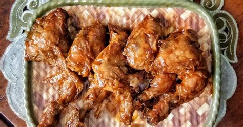 2 kg 1/2 ayam, 8 siung bawang merah, 6 siung bawang putih, 1 bh bawang bombay, 3 cm jahe geprek, 6 sdm saus tomat, 5 sdm saus tiram, secukupnya kecap manis, 1/4 biji pala, secukupnya air, secukupnya kaldu ayam bubuk, secukupnya gula merah. Resep Ayam Asam Manis Saus Tiram : Resep Ayam Goreng ...