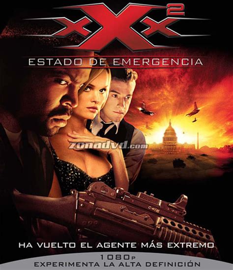 A cidade não parou, mas perto. Carátula de xXx 2: Estado de Emergencia Blu-ray