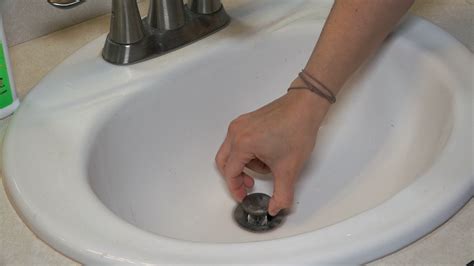 For daily cleaning, wipe the sink down with soap and water, and use this routine any time you need to disinfect. 21+ How To Clean Bathroom Sink Drain | Sink drain ...
