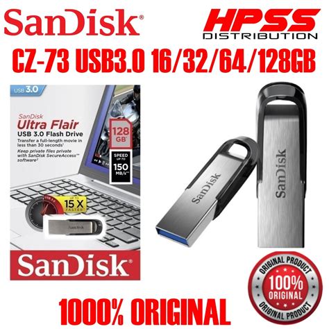 Find the best sandisk price in malaysia 2021. SanDisk CZ73 Ultra Flair 16GB / 32GB / 64GB / 128GB USB 3 ...