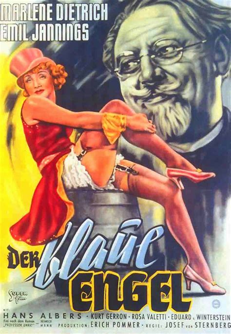 Sarı ve kıvırcık saçları nedeniyle 'ölüm meleği' olarak adlandırılan carlos. El Angel Azul - 1930 - Josef von Sternberg - Película en ...