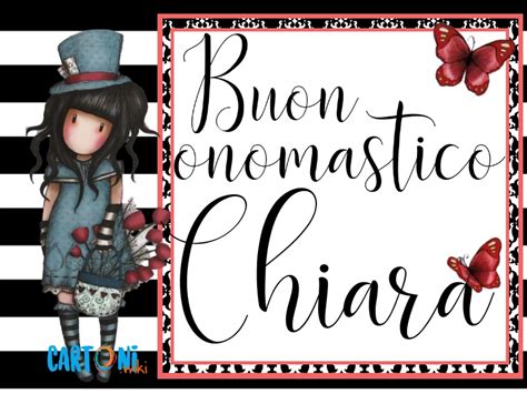 Auguri Buon onomastico Chiara - Cartoni animati